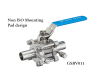 3PC High Purity Ball Valve (Tube & Pipe end) with IOPP design