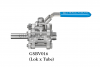 3 PC High purity ball valve (Lok x Tube & Lok x Lok)